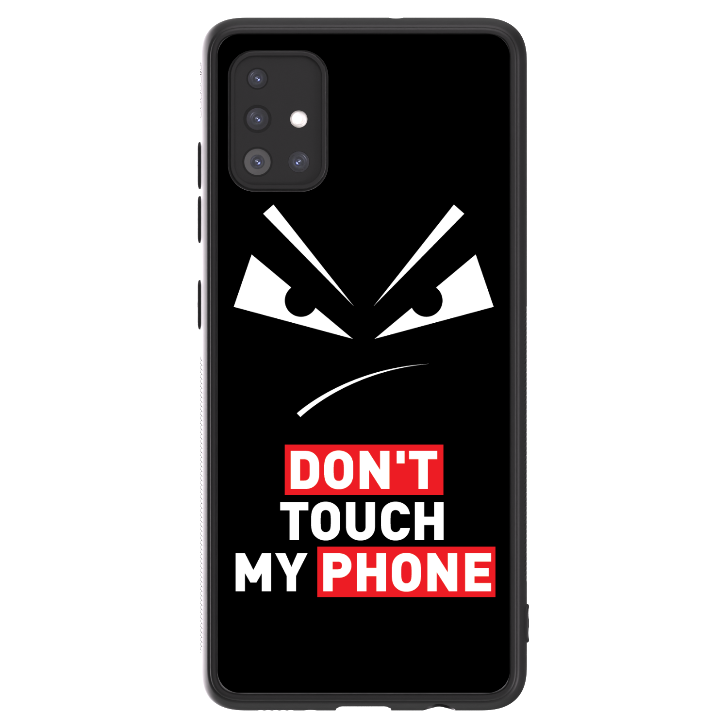 Picasee ULTIMATE CASE pro Samsung Galaxy A51 A515F - Evil Eye - Transparent