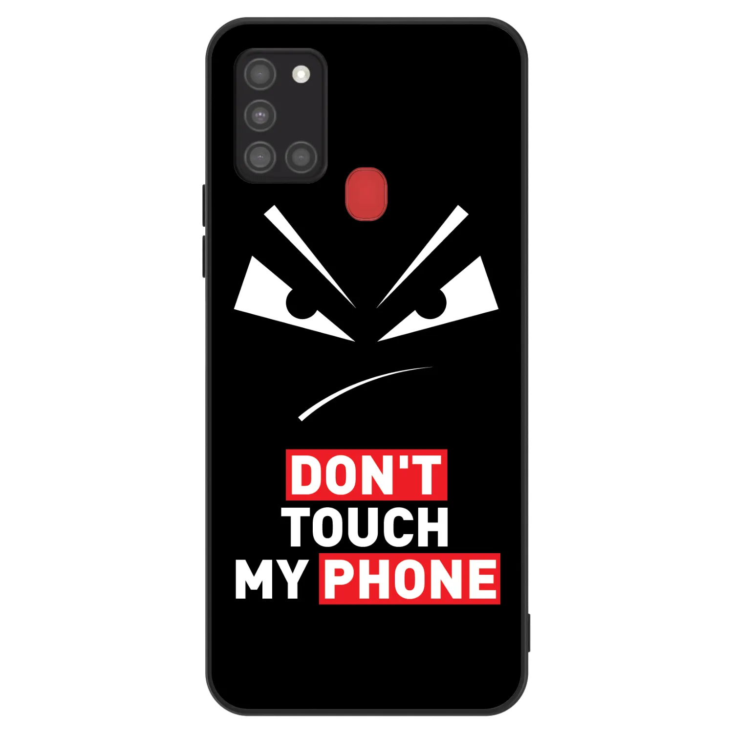 Picasee ULTIMATE CASE pro Samsung Galaxy A21s - Evil Eye - Transparent