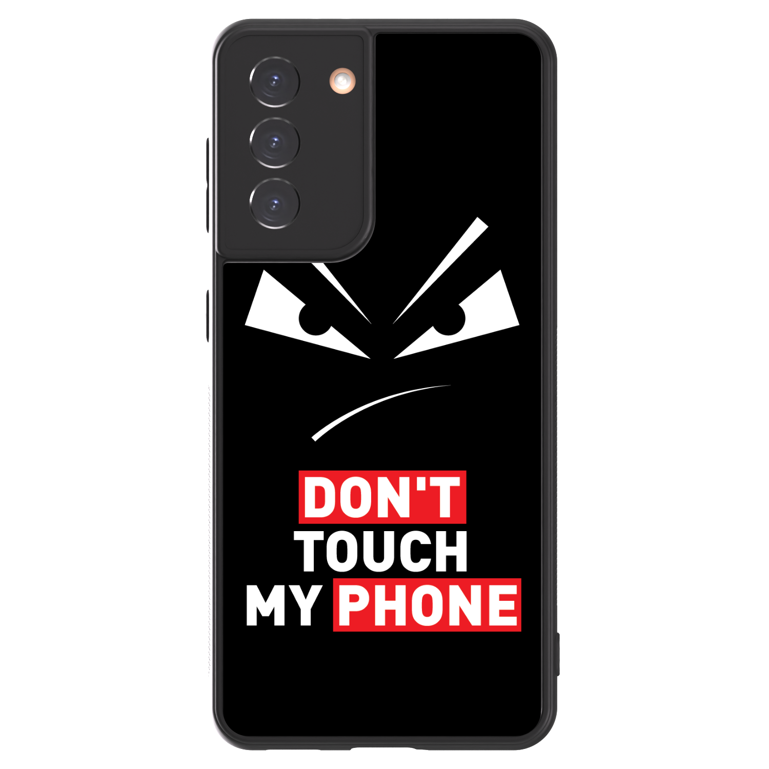 Picasee ULTIMATE CASE pro Samsung Galaxy S21 5G G991B - Evil Eye - Transparent