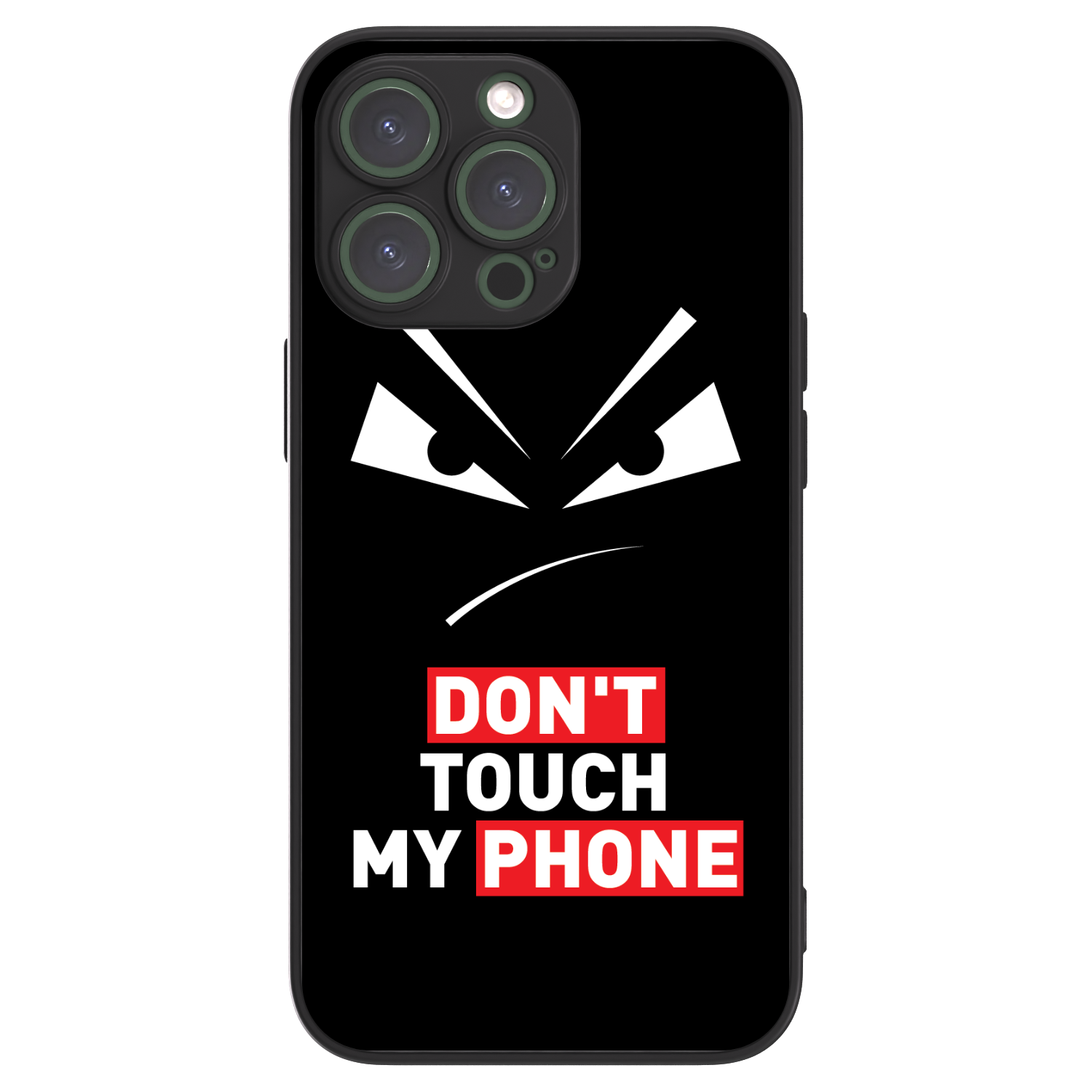Picasee ULTIMATE CASE pro Apple iPhone 13 Pro - Evil Eye - Transparent