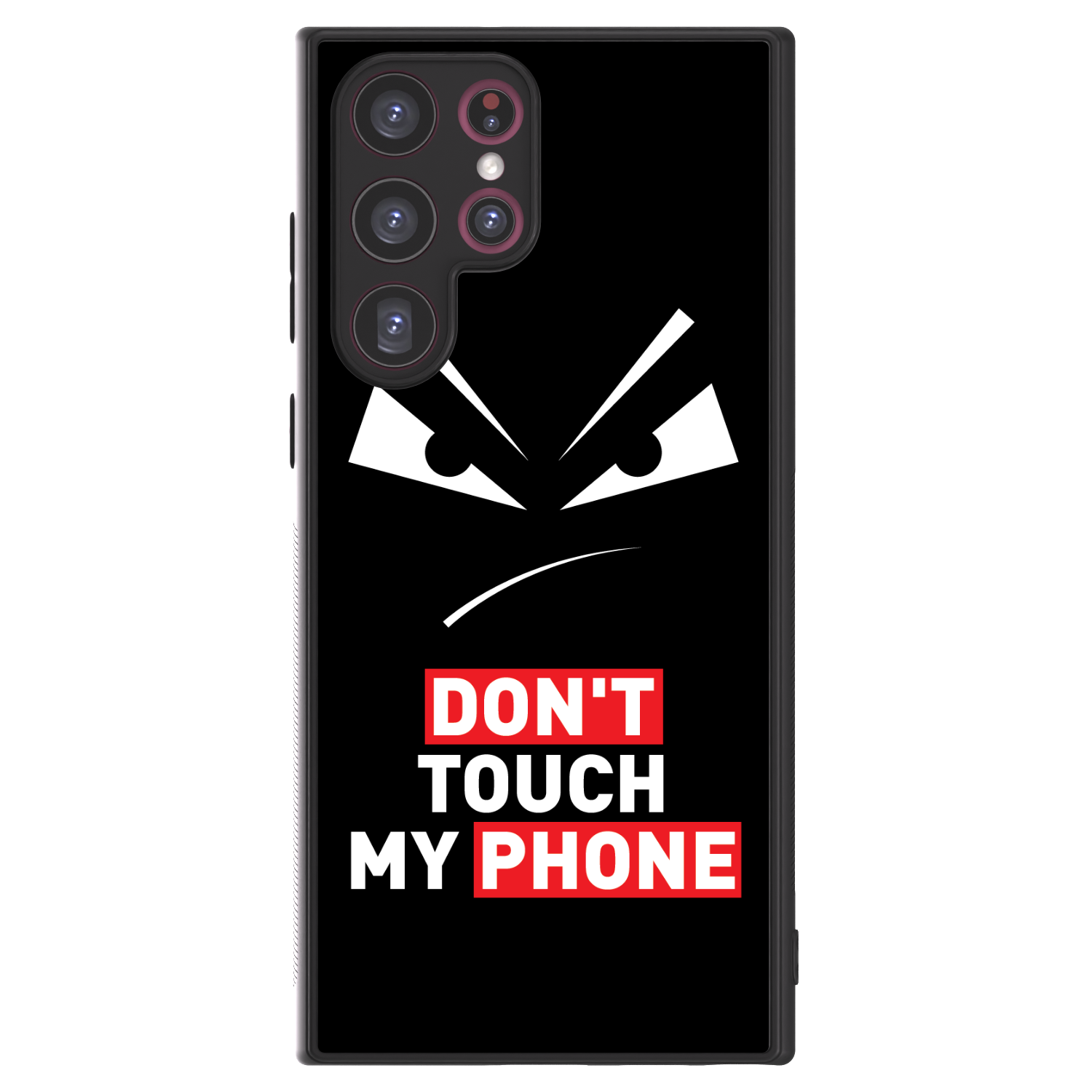 Picasee ULTIMATE CASE pro Samsung Galaxy S22 Ultra 5G - Evil Eye - Transparent