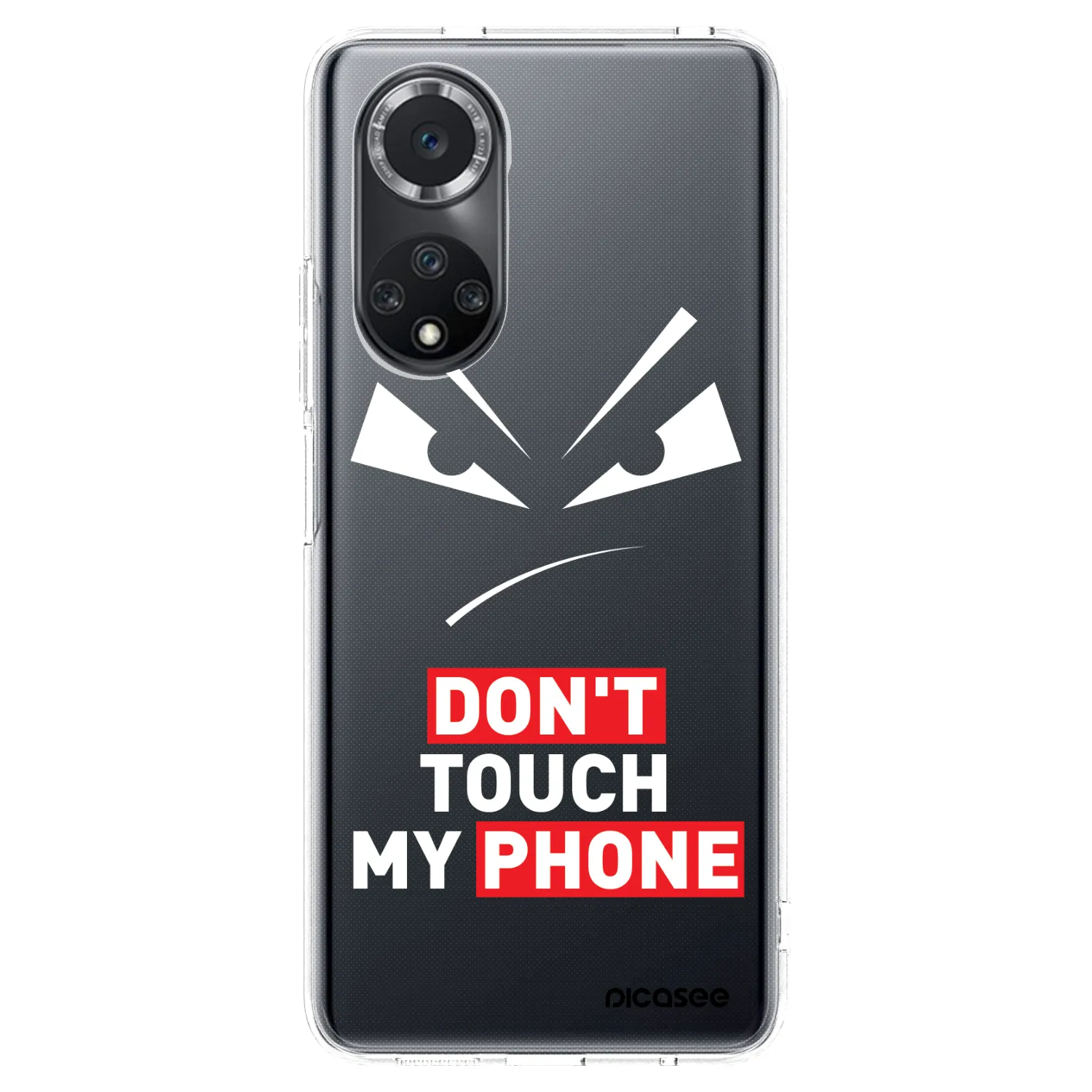 Picasee silikonový průhledný obal pro Huawei Nova 9 SE - Evil Eye - Transparent