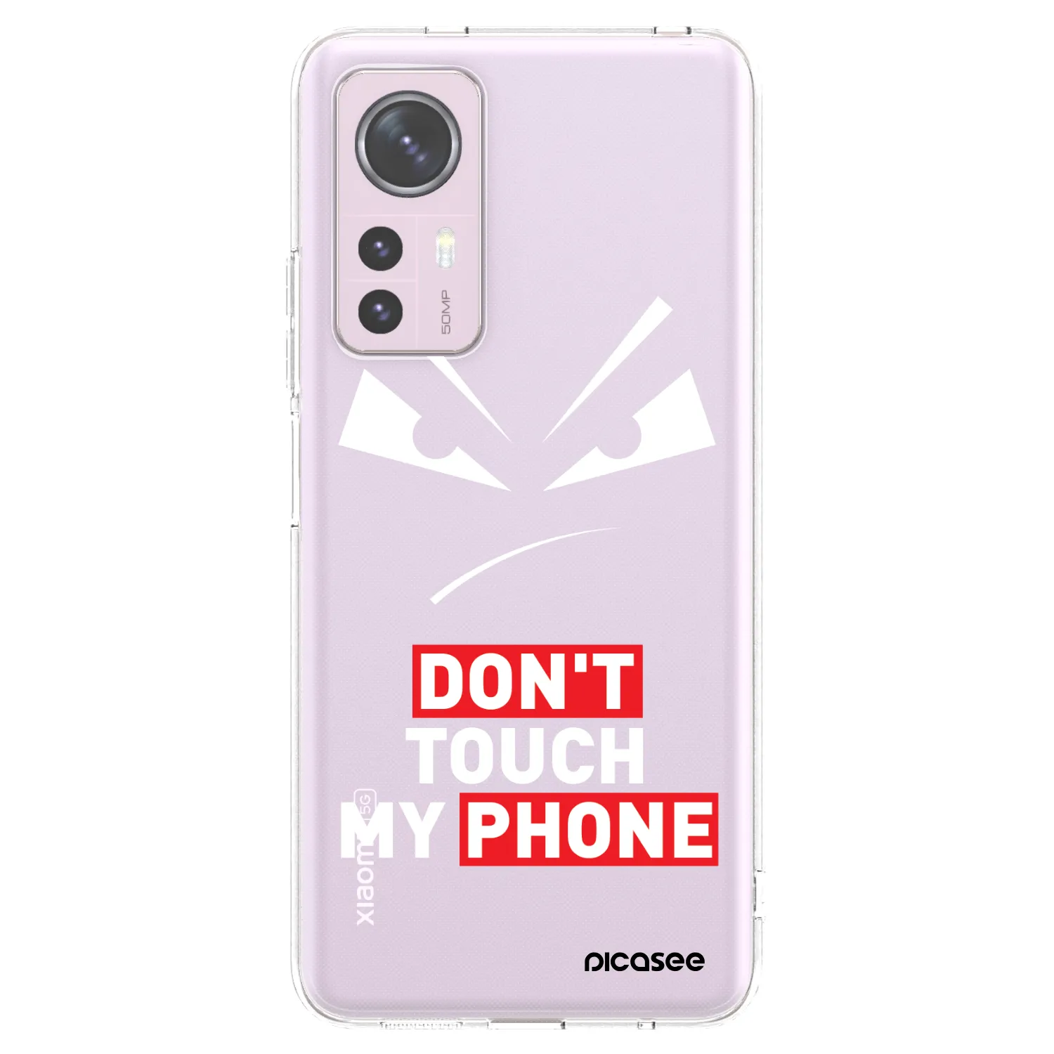 Picasee silikonový průhledný obal pro Xiaomi 12 - Evil Eye - Transparent