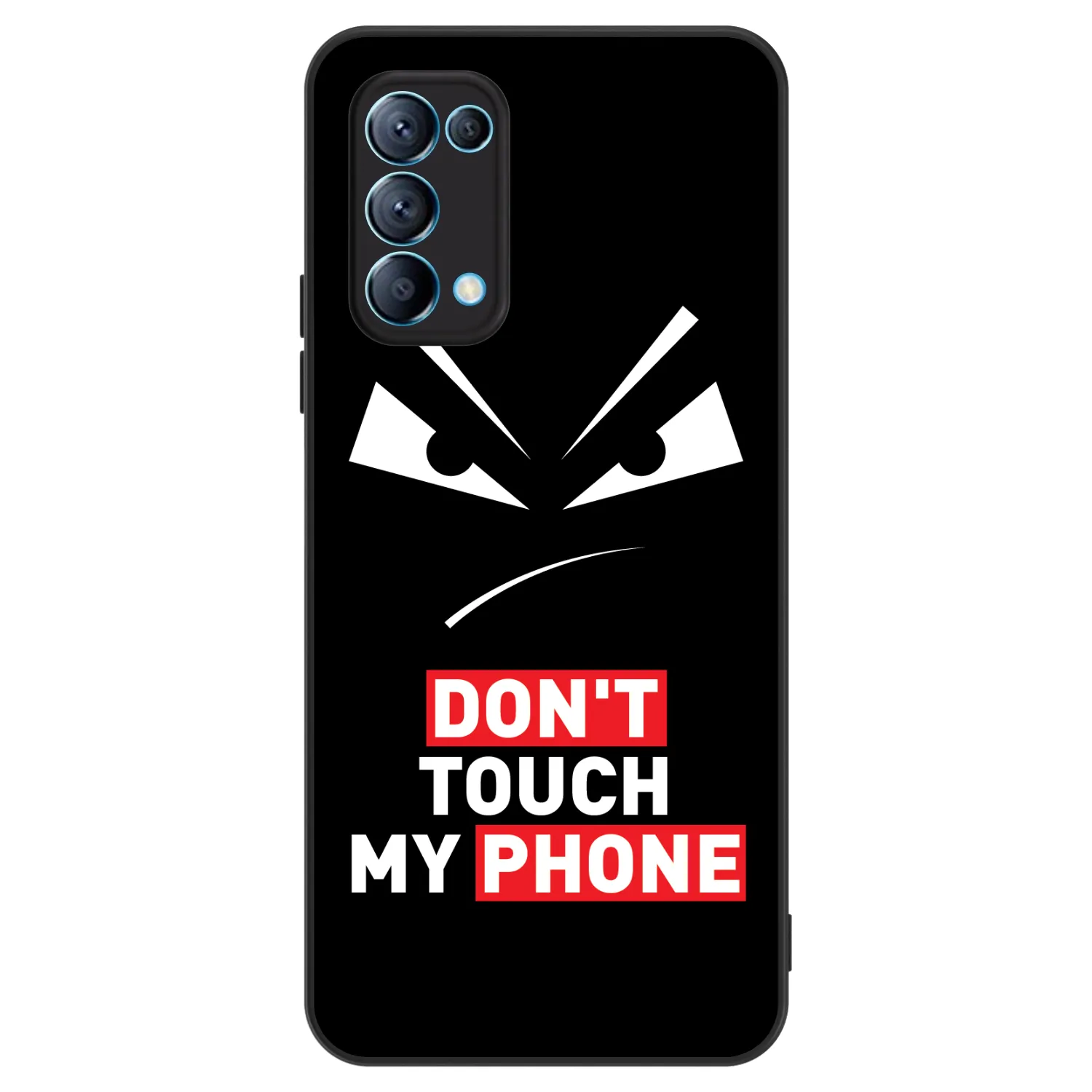 Picasee ULTIMATE CASE pro OPPO Reno 5 5G - Evil Eye - Transparent