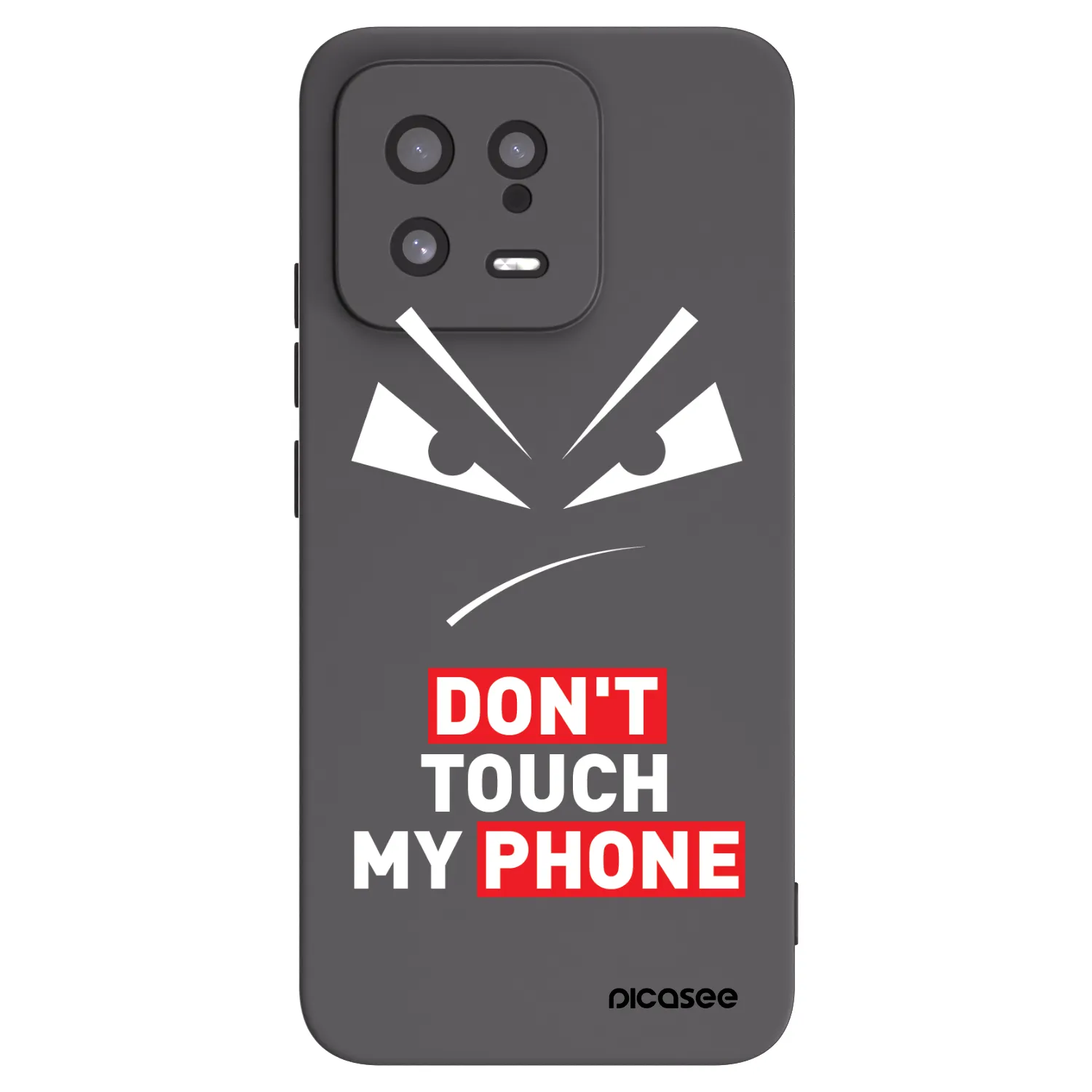 Picasee silikonový černý obal pro Xiaomi 13 - Evil Eye - Transparent