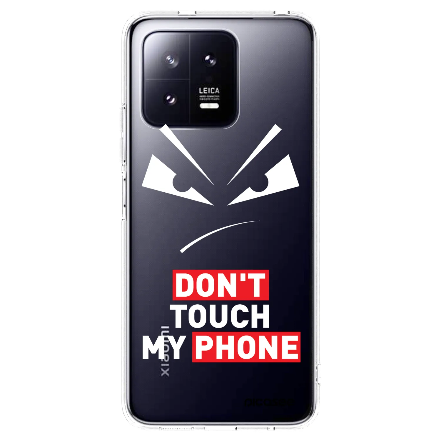 Picasee silikonový průhledný obal pro Xiaomi 13 Pro - Evil Eye - Transparent
