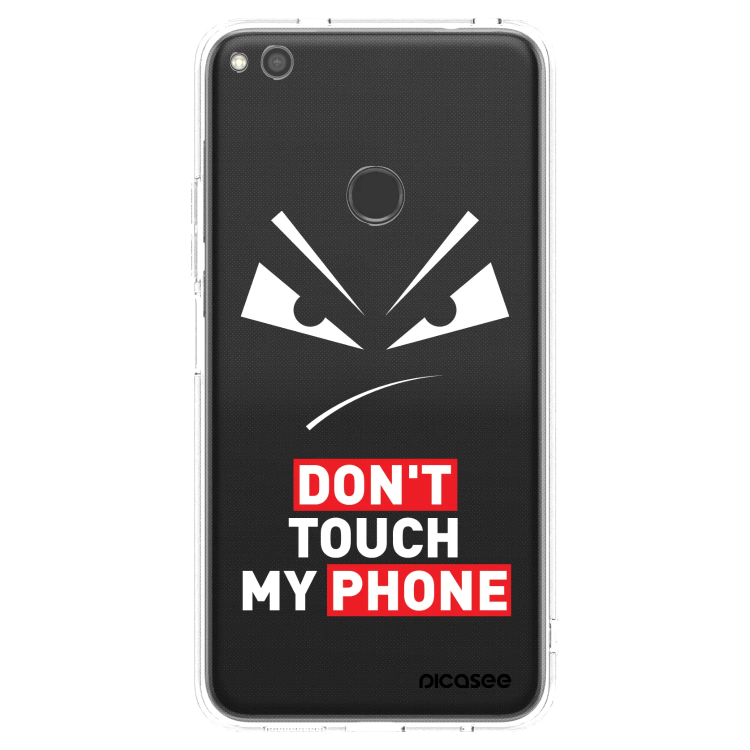 Picasee silikonový průhledný obal pro Huawei P9 Lite 2017 - Evil Eye - Transparent