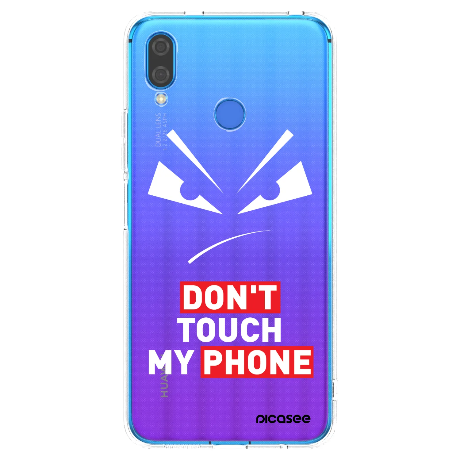 Picasee silikonový průhledný obal pro Huawei Nova 3 - Evil Eye - Transparent