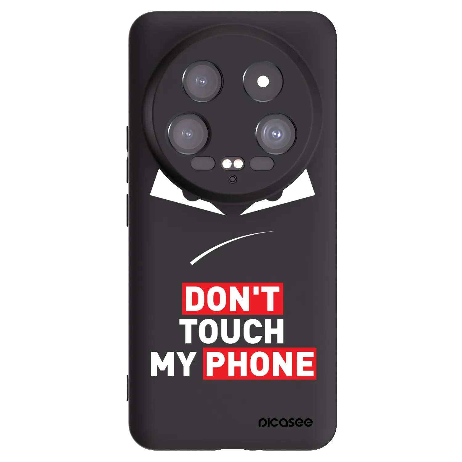 Picasee silikonový černý obal pro Xiaomi 14 Ultra - Evil Eye - Transparent