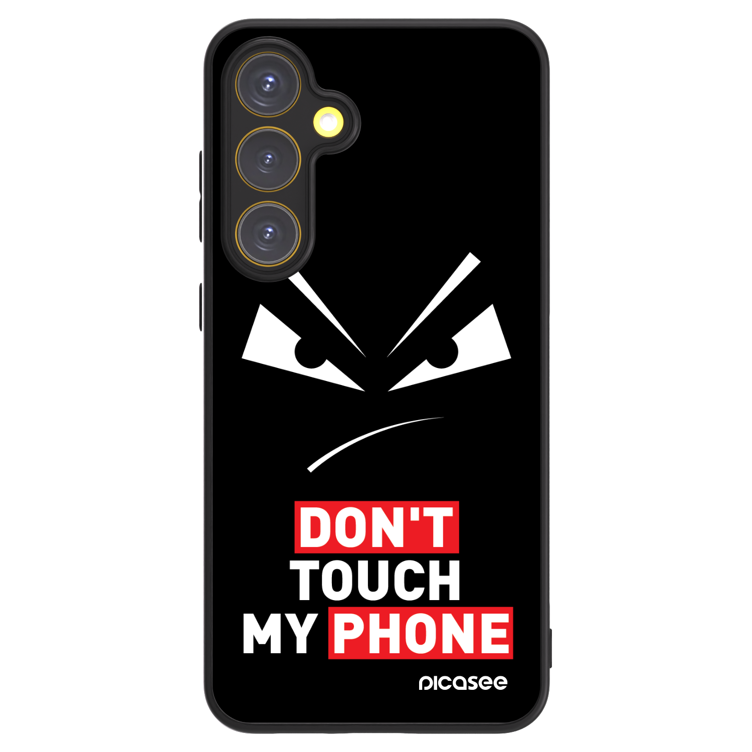 Picasee ULTIMATE CASE PowerShare pro Samsung Galaxy S24 FE S721B - Evil Eye - Transparent