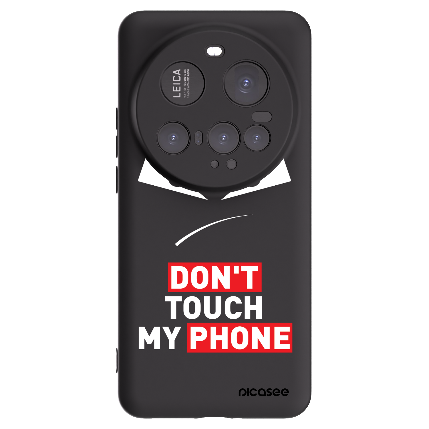 Picasee silikonový černý obal pro Xiaomi 15 Ultra - Evil Eye - Transparent