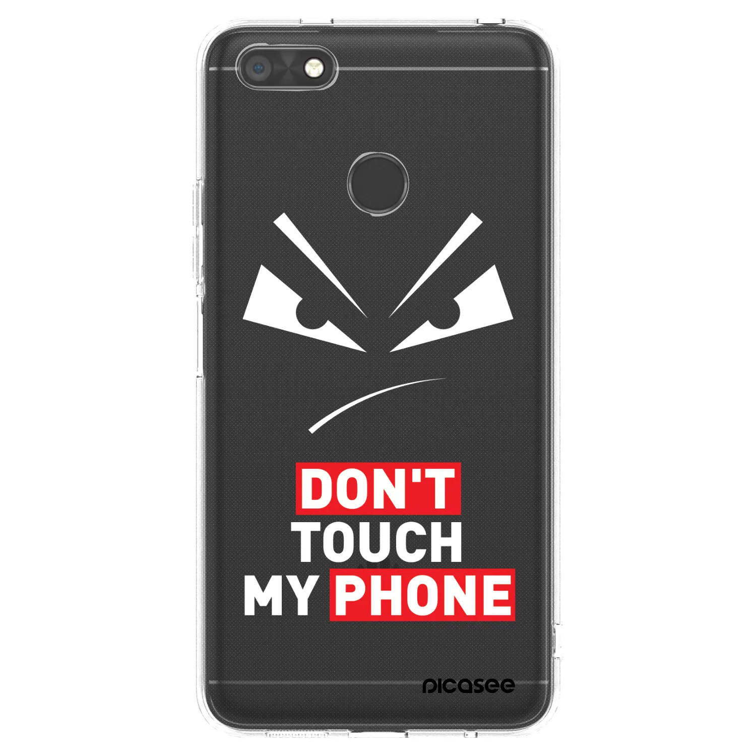 Picasee silikonový průhledný obal pro Huawei P9 Lite Mini - Evil Eye - Transparent