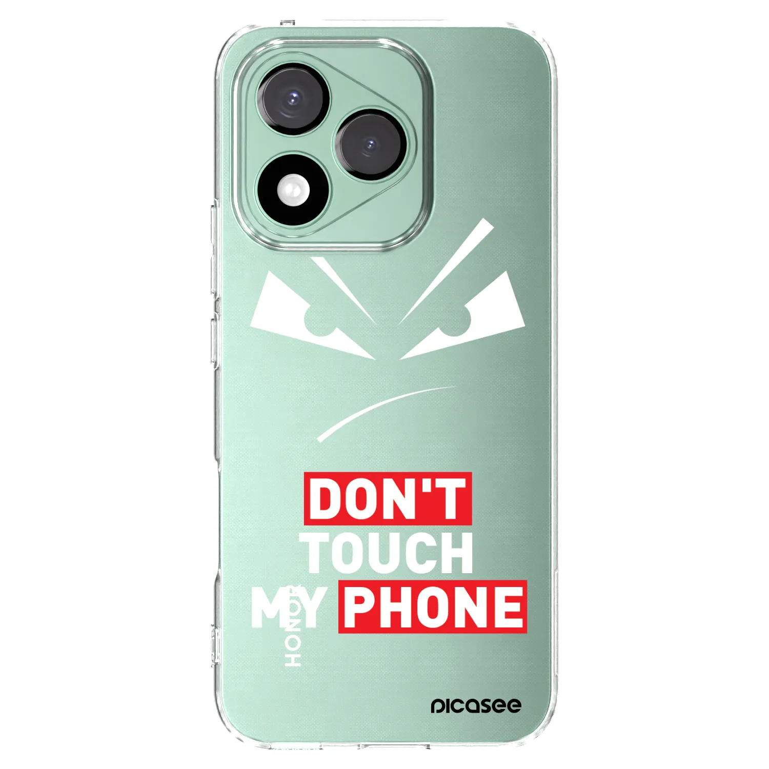 Picasee silikonový průhledný obal pro Honor 400 Lite 5G - Evil Eye - Transparent