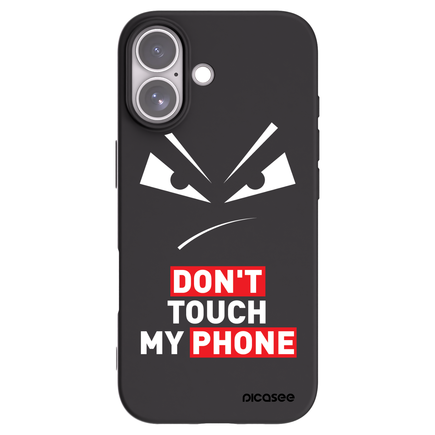 Picasee silikonový černý obal pro Apple iPhone 17 - Evil Eye - Transparent