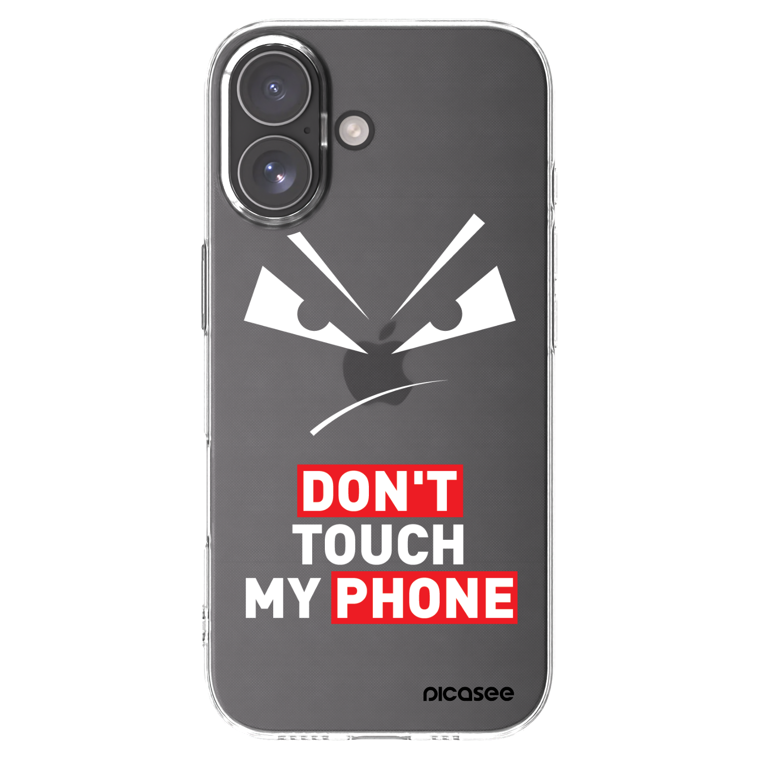 Picasee silikonový průhledný obal pro Apple iPhone 17 - Evil Eye - Transparent