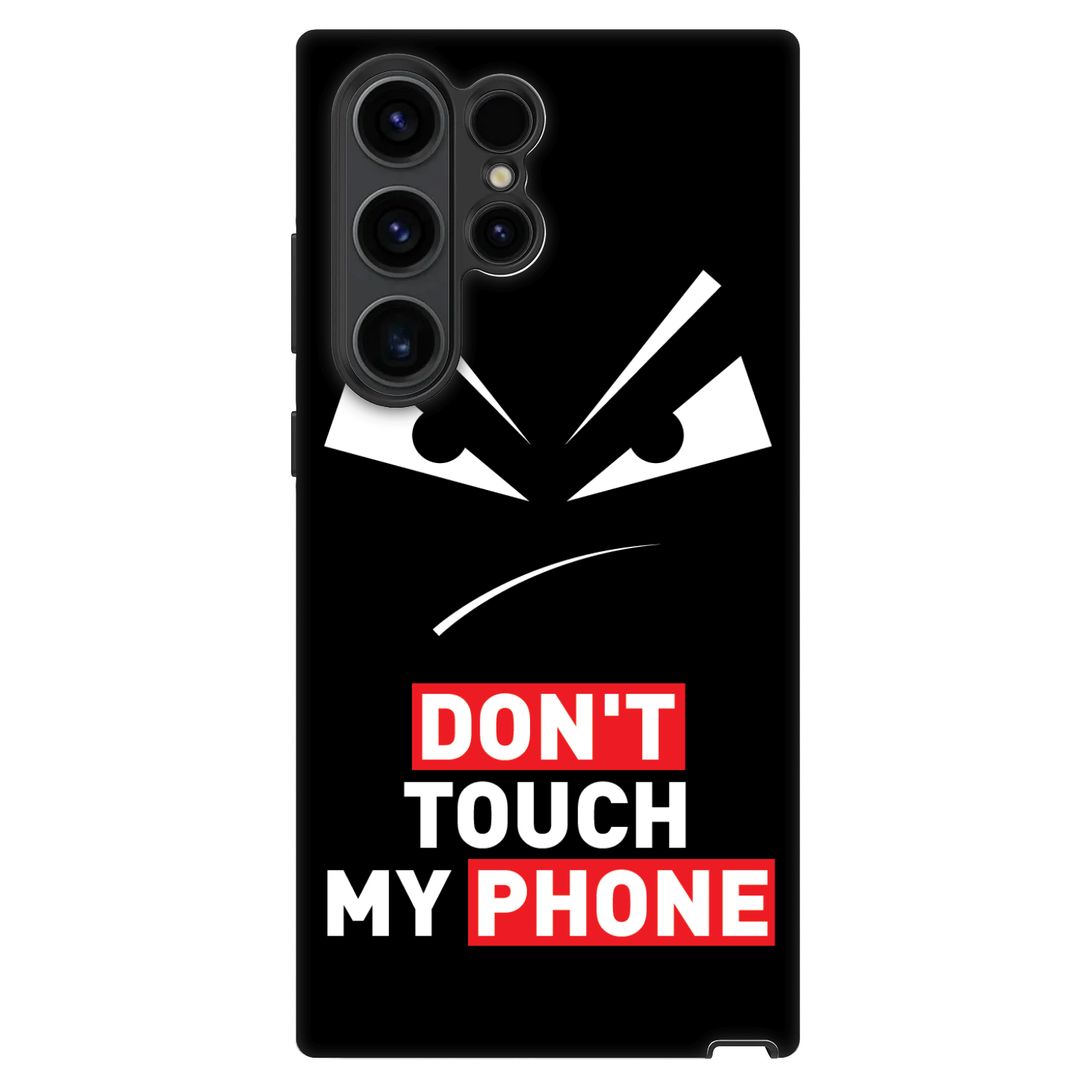 Picasee Fashion Case pro Samsung Galaxy S22 Ultra 5G - Evil Eye - Transparent