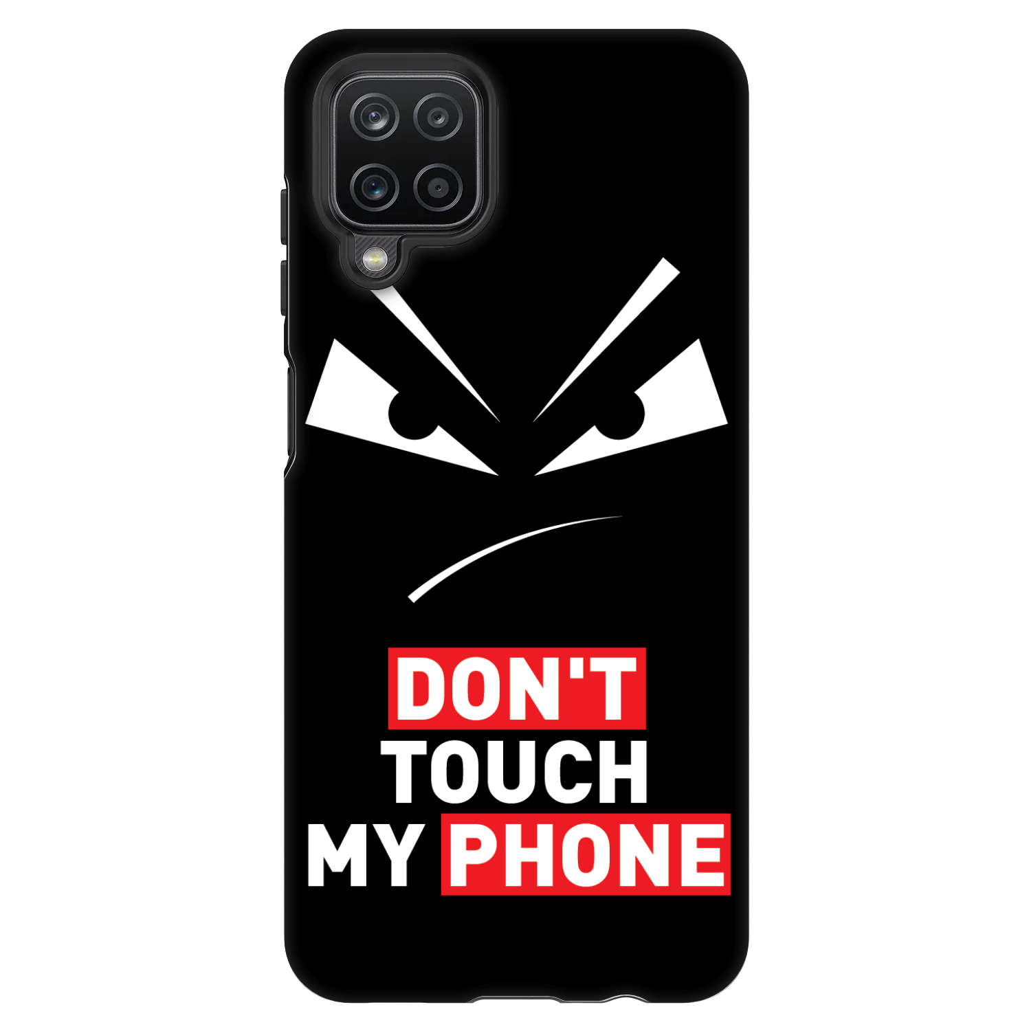 Picasee Fashion Case pro Samsung Galaxy A12 A125F - Evil Eye - Transparent