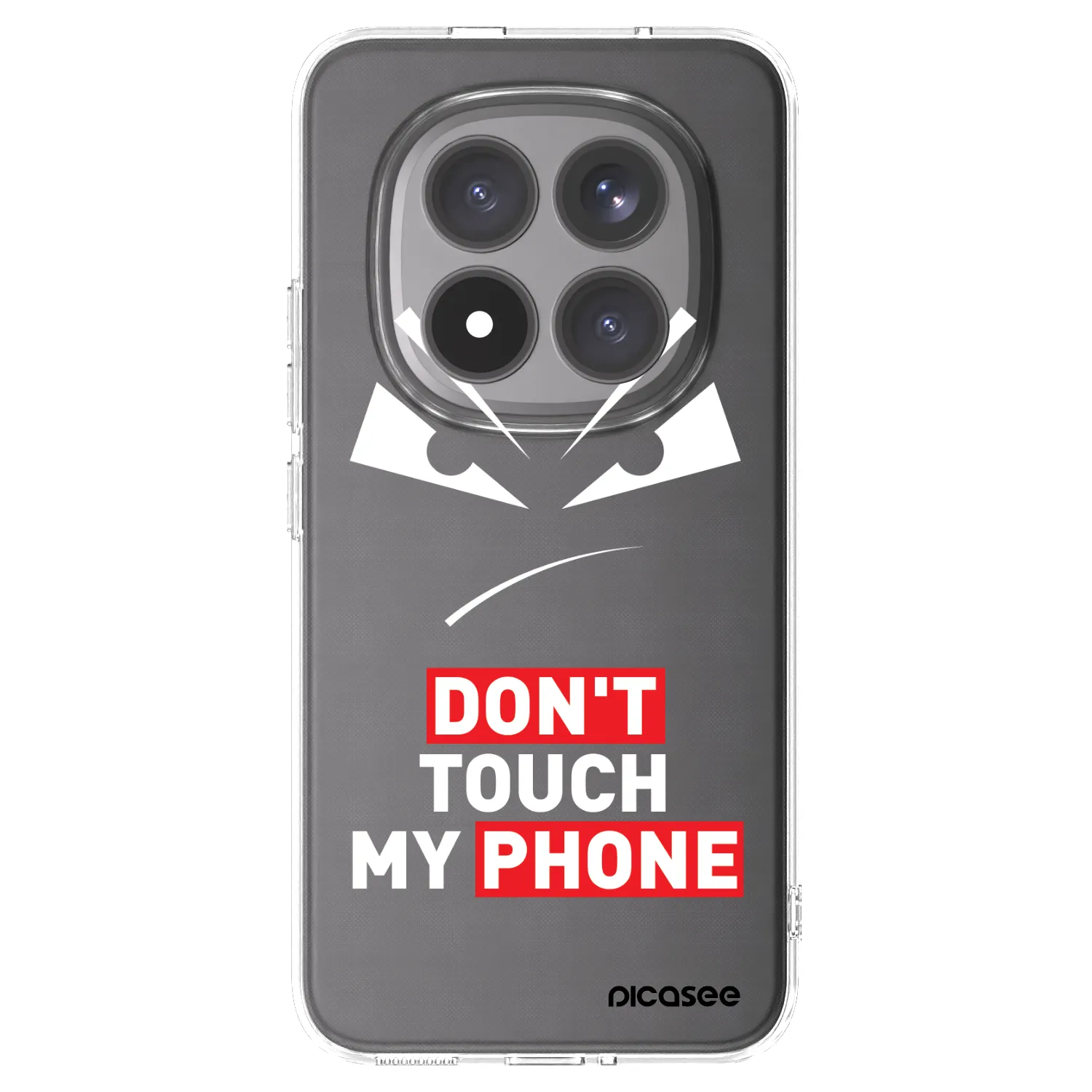 Picasee silikonový průhledný obal pro Xiaomi Redmi Note 15 Pro+ - Evil Eye - Transparent