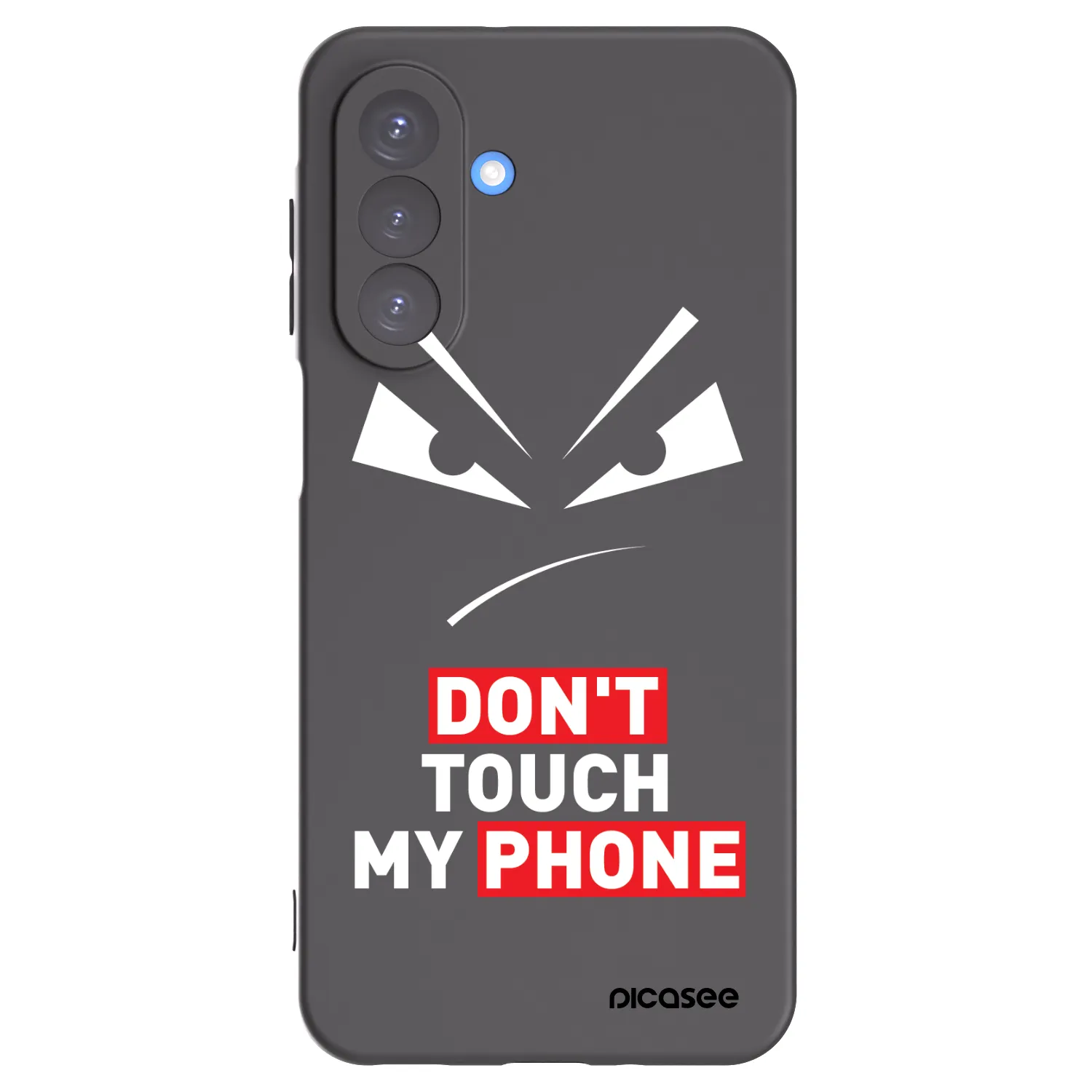 Picasee silikonový černý obal pro Samsung Galaxy A17 5G - Evil Eye - Transparent