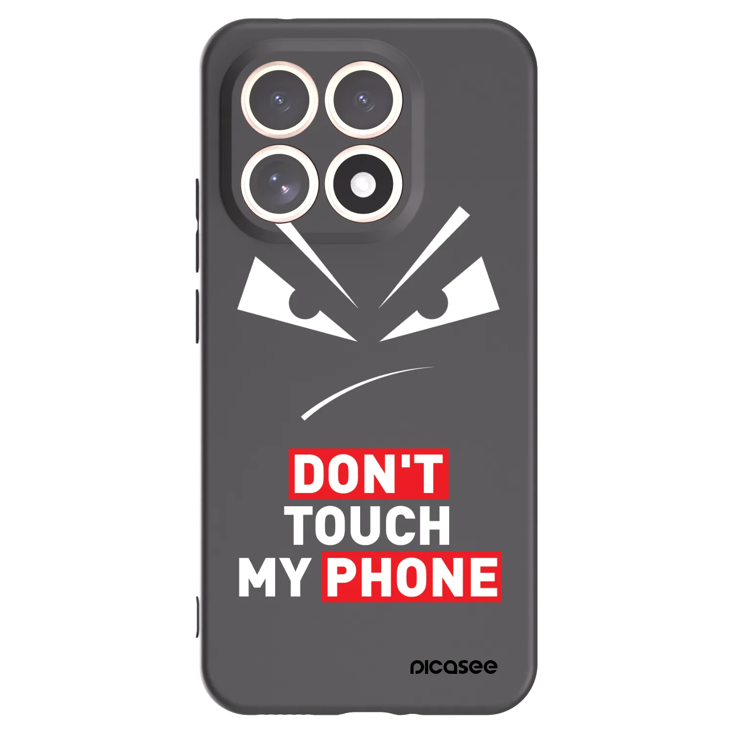 Picasee silikonový černý obal pro Xiaomi 15T - Evil Eye - Transparent