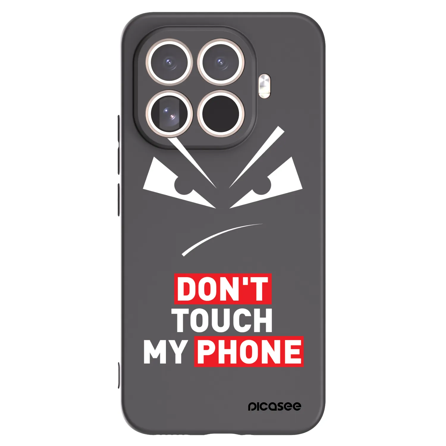 Picasee silikonový černý obal pro Xiaomi 15T Pro - Evil Eye - Transparent