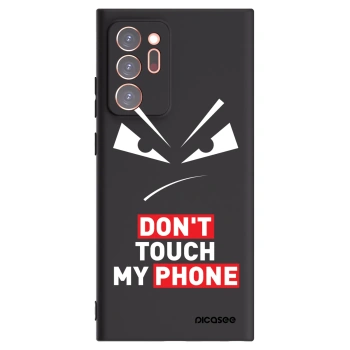 Picasee silikonový černý obal pro Samsung Galaxy Note 20 Ultra - Evil Eye - Transparent