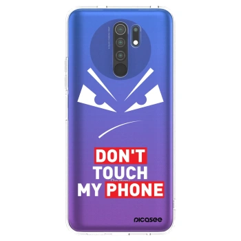 Picasee silikonový průhledný obal pro Xiaomi Redmi 9 - Evil Eye - Transparent