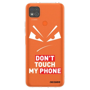 Picasee silikonový průhledný obal pro Xiaomi Redmi 9C - Evil Eye - Transparent
