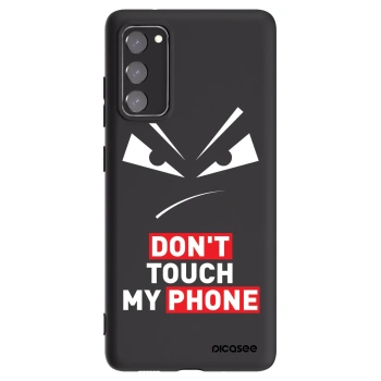 Picasee silikonový černý obal pro Samsung Galaxy S20 FE - Evil Eye - Transparent