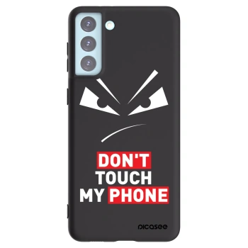 Picasee silikonový černý obal pro Samsung Galaxy S21+ 5G G996F - Evil Eye - Transparent