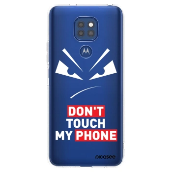 Picasee silikonový průhledný obal pro Motorola Moto G9 Play - Evil Eye - Transparent