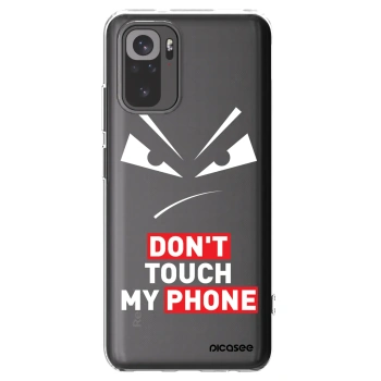 Picasee silikonový průhledný obal pro Xiaomi Redmi Note 10 - Evil Eye - Transparent