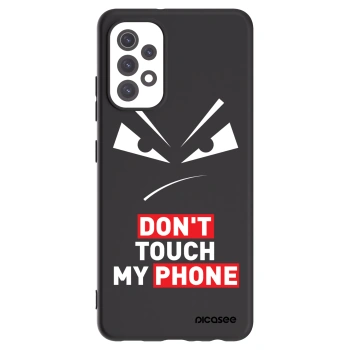 Picasee silikonový černý obal pro Samsung Galaxy A32 5G A326B - Evil Eye - Transparent