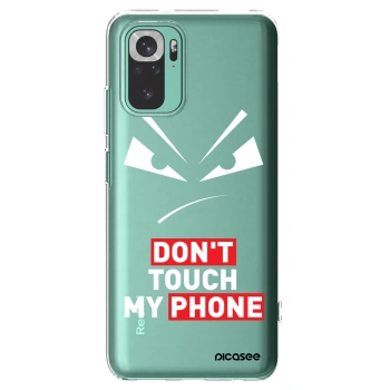 Picasee silikonový průhledný obal pro Xiaomi Redmi Note 10 Pro - Evil Eye - Transparent