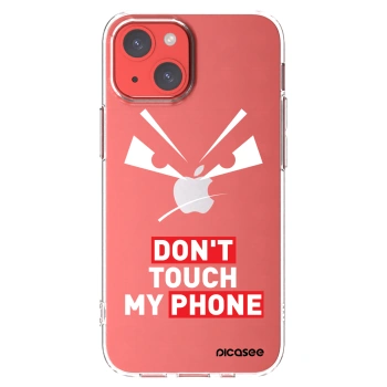 Picasee silikonový průhledný obal pro Apple iPhone 13 mini - Evil Eye - Transparent