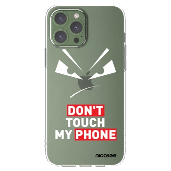 Picasee silikonový průhledný obal pro Apple iPhone 13 Pro Max - Evil Eye - Transparent