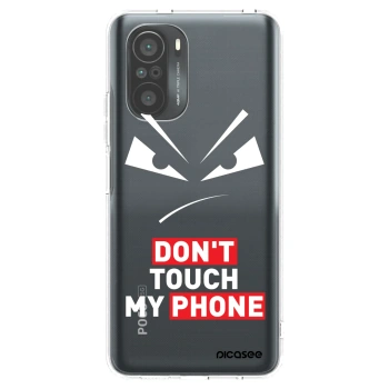 Picasee silikonový průhledný obal pro Xiaomi Poco F3 - Evil Eye - Transparent