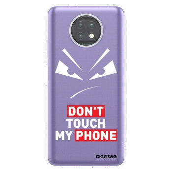 Picasee silikonový průhledný obal pro Xiaomi Redmi Note 9T - Evil Eye - Transparent