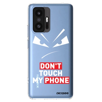 Picasee silikonový průhledný obal pro Xiaomi 11T Pro - Evil Eye - Transparent