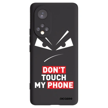 Picasee silikonový černý obal pro Honor 50 5G - Evil Eye - Transparent