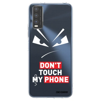 Picasee silikonový průhledný obal pro Vivo Y20s - Evil Eye - Transparent