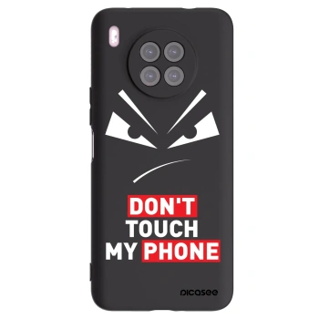Picasee silikonový černý obal pro Huawei Nova 8i - Evil Eye - Transparent