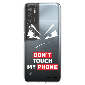 Picasee silikonový průhledný obal pro Xiaomi Poco M3 Pro 5G - Evil Eye - Transparent