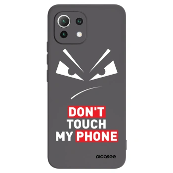 Picasee silikonový černý obal pro Xiaomi 11 Lite 5G NE - Evil Eye - Transparent
