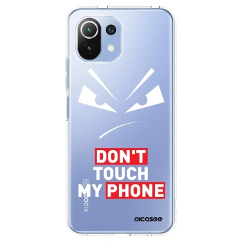 Picasee silikonový průhledný obal pro Xiaomi 11 Lite 5G NE - Evil Eye - Transparent