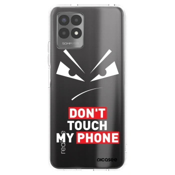 Picasee silikonový průhledný obal pro Realme 8i - Evil Eye - Transparent