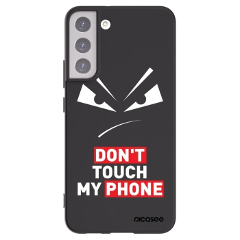 Picasee silikonový černý obal pro Samsung Galaxy S22+ 5G - Evil Eye - Transparent