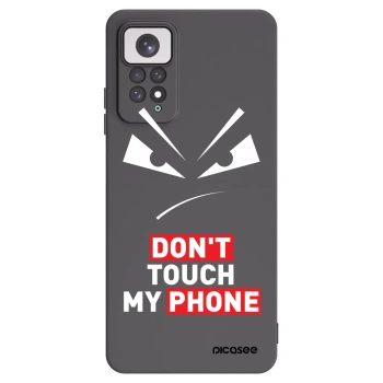 Picasee silikonový černý obal pro Xiaomi Redmi Note 11 - Evil Eye - Transparent