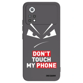 Picasee silikonový černý obal pro Xiaomi Poco X4 Pro 5G - Evil Eye - Transparent