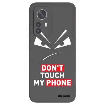Picasee silikonový černý obal pro Xiaomi 12 Pro - Evil Eye - Transparent